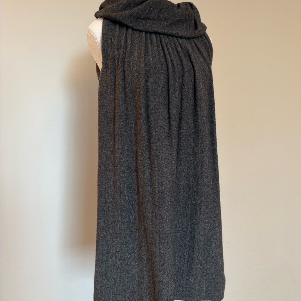 Rinascimento Gray A-Line Mini Dress with turtleneck